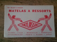 buvard matelas a ressort