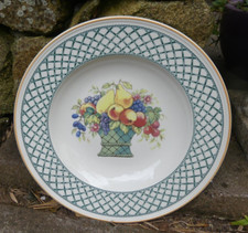 LARGE HOLLOW VEGETABLE DISH / PRESENTATION VILLEROY ET BOCH BASKETBALL MODEL 32CM