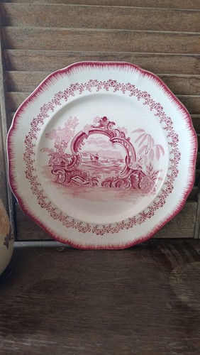 Longwy france assiette terre - longwy,