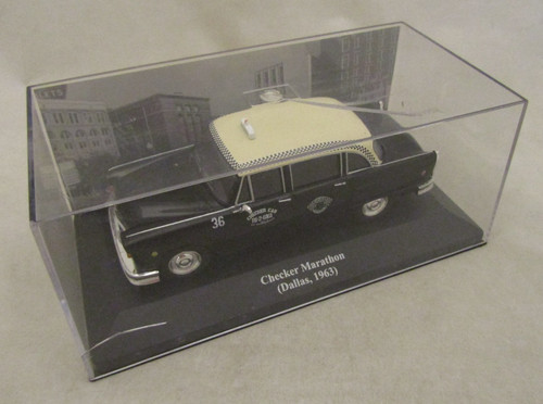 Voiture taxi checker - voiture, 1/43