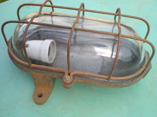 Lampe coursive fonte - , marine 