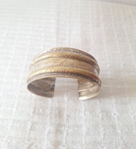 Bracelet manchette berbère - manchette,