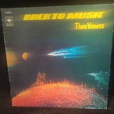 Vinyle 33 Tours Théo Vaness Back To Music - CBS 1978