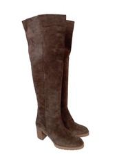 HöGL Cuissarde Dames Botte haute T EU 35 brun style décontracté