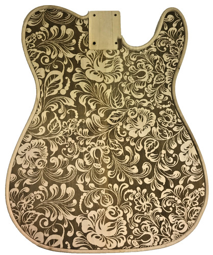 Guitar body corps - -, guitare