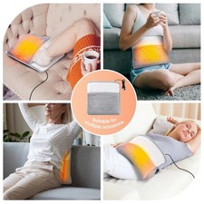 Coussin Chauffant Electrique Pour Dos Ventre et Pieds en Hiver Sommeil