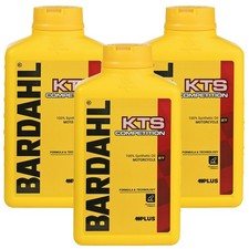 3 LT OIL MOTORCYCLE BLEND 2 STROKE BARDAHL KTS COMPETITION POLAR PLUS OCTANE BOOSTER