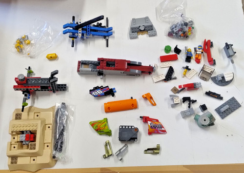 Lot pièces lego technic - pièces,