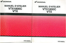 Revues d'Atelier HONDA VTX 1800 C de 2002 à 2005 Manuels Techniques en Français