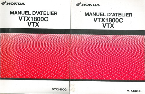 Revues atelier honda vtx - honda,