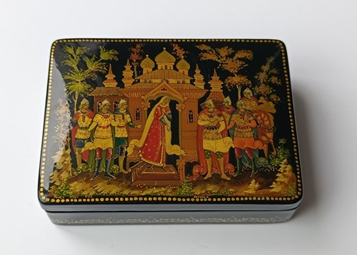 Boîte laque palekh - palekh, russie