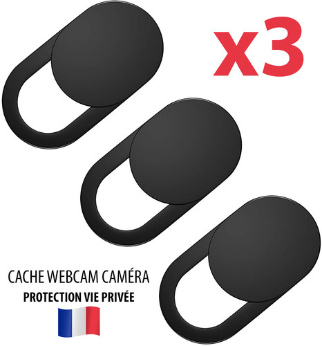 Cache webcam caméra - 3x,