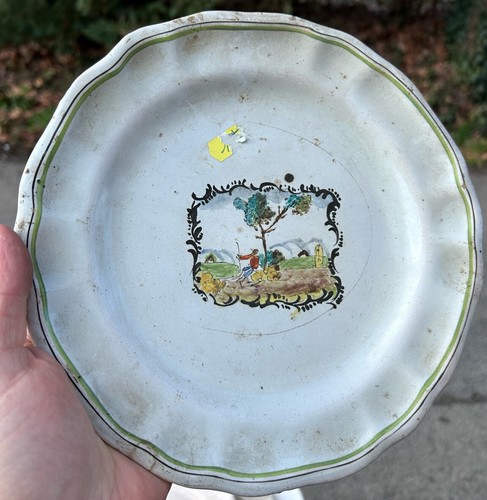 Assiette sud ouest moustiers - assiette,