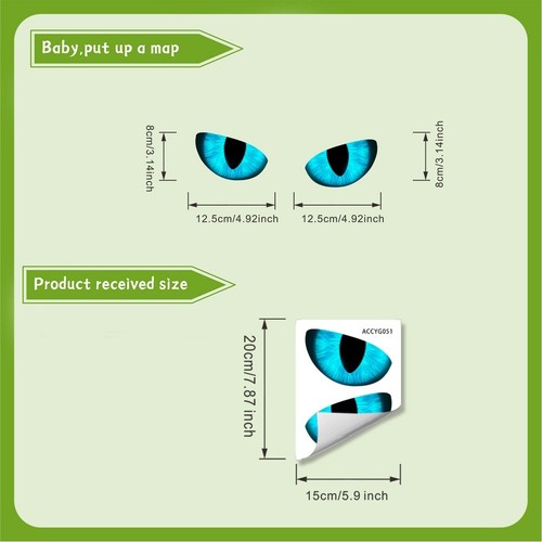 Autocollant pour yeux