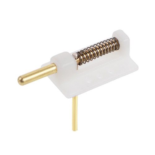Canopy gate latches fixing