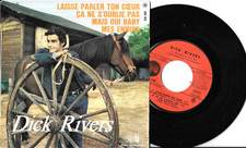 DICK RIVERS   LAISSE PARLER TON COEUR   EG 658  / ETAT SUPERBE AVEC SA LANGUETTE
