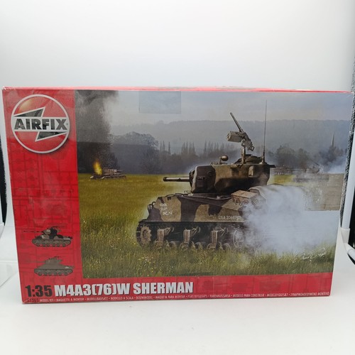 Airfix m4a3 sherman - airfix,
