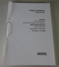 Parts catalogue/parts list Volvo Penta drives & Transom shields status 7/2003