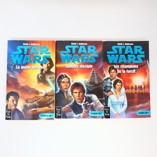 L'Académie Jedi #1-3 Star Wars Série Complète Lot 3 Livres Kevin J. Anderson 90s