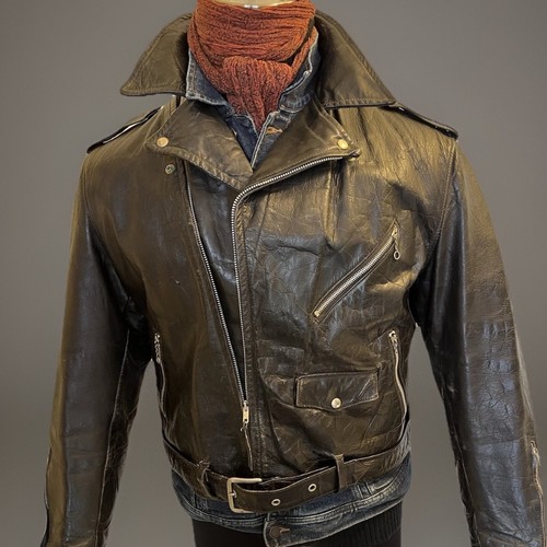 Vintage 1940s 1950s horsehide - 1940s,