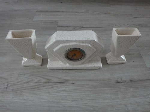 Pendule vases art - pendule, et