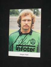 JURGEN PAHL  Autogrammkarte