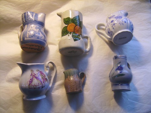 Ensemble pots à - 6, lait