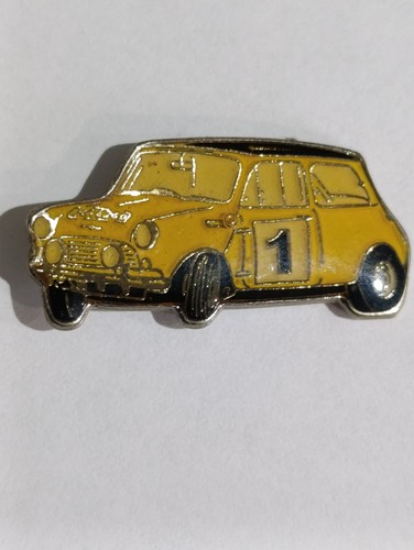 Pin mini cooper austin jaune - cooper,