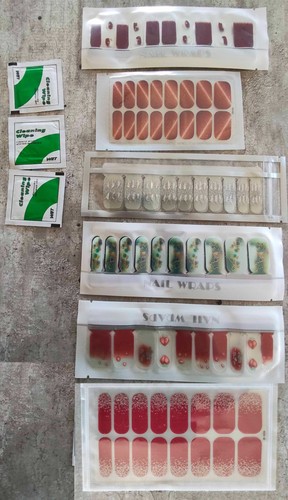 Lot stickers ongles neufs - lot, de