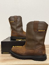 Cat Hudson WP ST Waterproof Steel Toe Ergo Boots P90835 Size 9 M