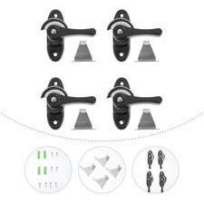  4 Sets Serrure Porte