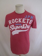 T-shirt Superdry Rouge Taille XS à - 51%