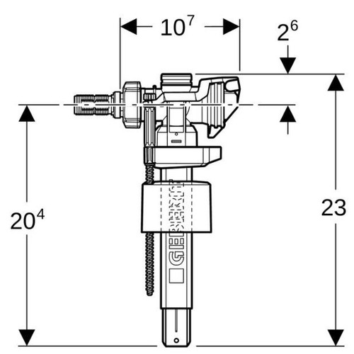 Geberit 383 référence - 383,