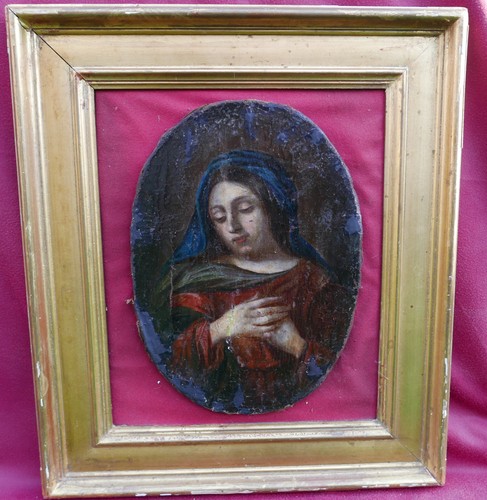 Portrait sainte vierge - portrait,