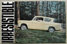 FORD ANGLIA 105E Car Sales Brochure 1963-64 #D5812/7/63