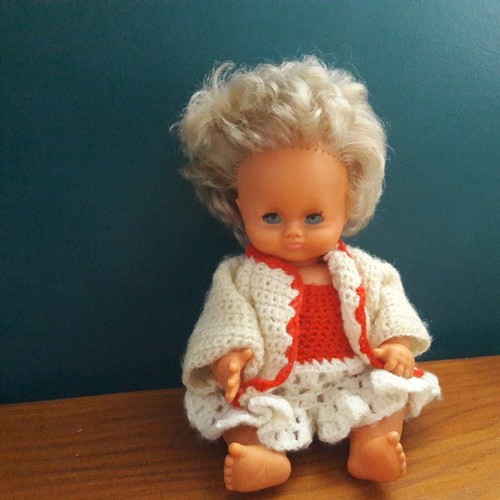 Petite poupée clodrey 25 - poupée,