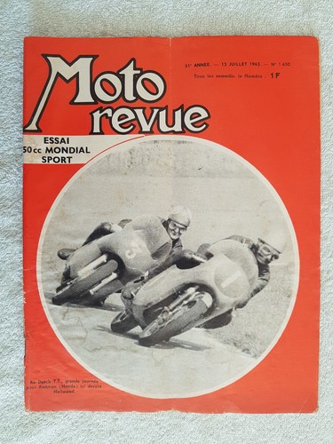 Moto revue 1650 7 - revue, 13/7/1963
