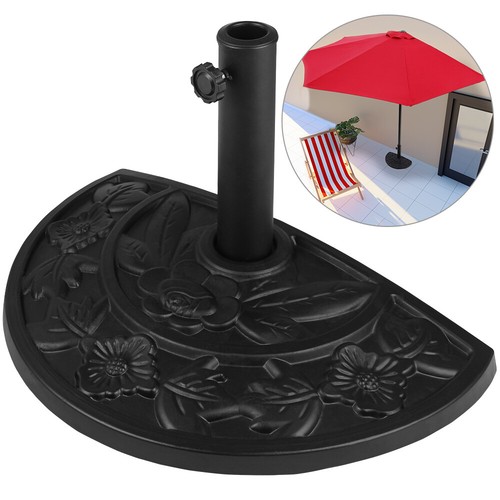 Demi pied parasol noir - parasol,