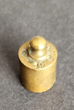 Antique Brass 10 Gram Scale Weight