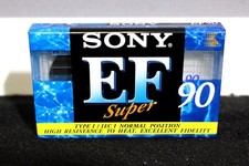 -Cassette Sony Super EF 90
