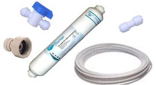 Kit filtre à eau universel pour réfrigérateur américain, raccords, tuyau, filtre