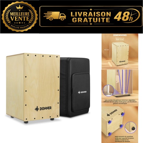 Cajon donner dcd bouleau - dcd-1, en