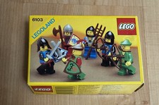 Vintage Lego Castle 6103 Castle Mini Figures from 1988 Complete with Box VGC