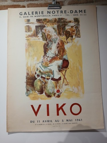 Affiche exposition 1961 - , de