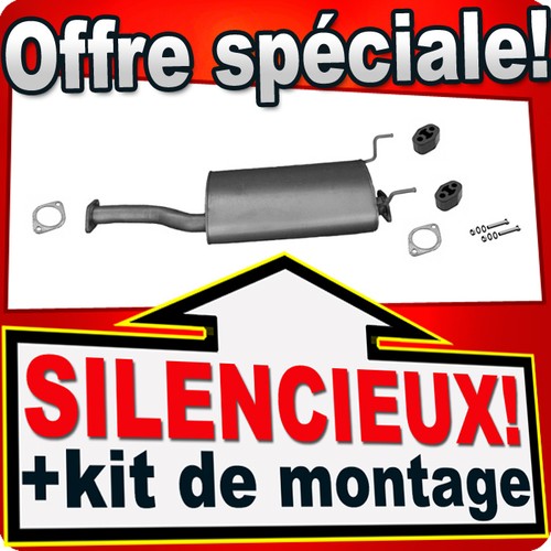 Silencieux intermédiaire pour - silencieux,