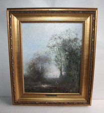 Ancienne huile sur toile