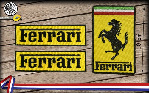Patch écusson ferrari - ferrari, à