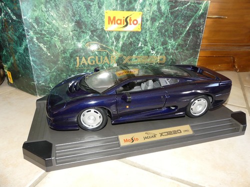 Jaguar 220 1992 bleu - jaguar, maisto