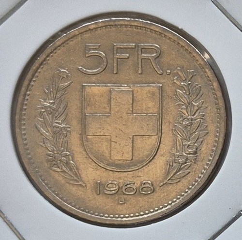 Suisse francs 1968 - -,