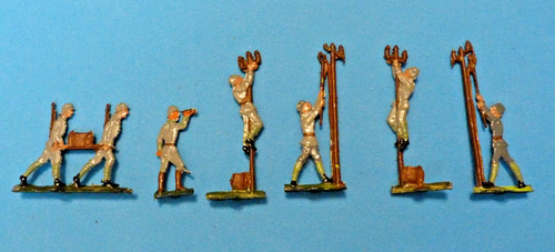 Plats étain zinnfiguren - d'étain,